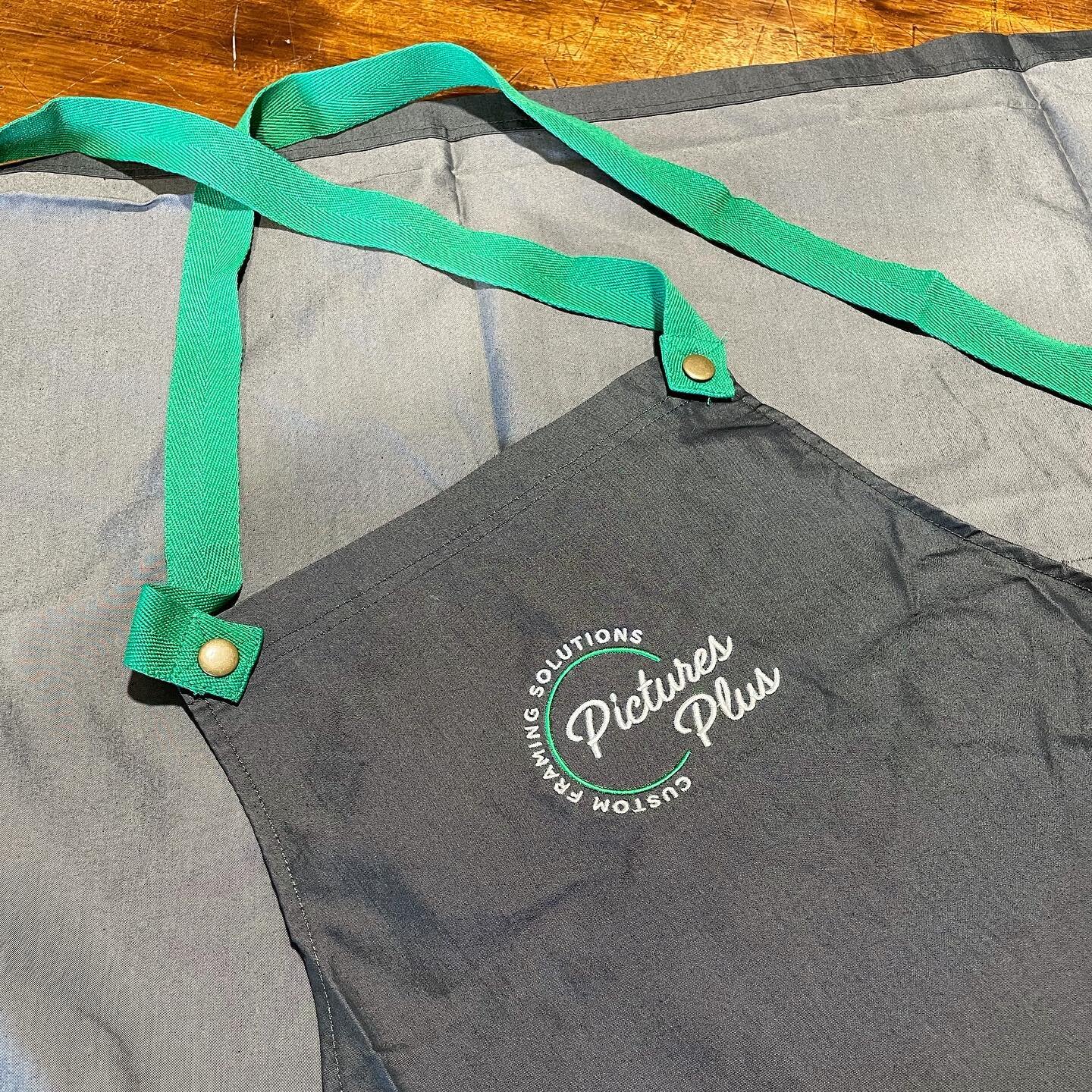 Our new aprons and shirts arrived today! 🎉 Many thanks to @wanneroouniforms for a fantastic job.
