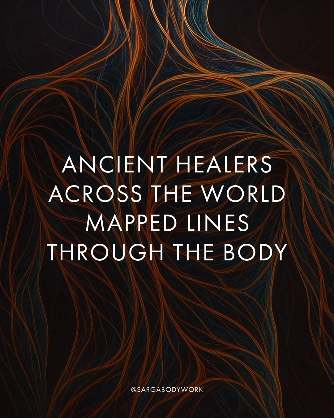 What if healing traditions from China, India, Thailand, and modern anatomy labs have all been mapping the same thing? 🤯

Over 2,000 years ago, Chinese medicine mapped acupuncture meridians. Ancient India identified 72,000 nadis - energy channels whe