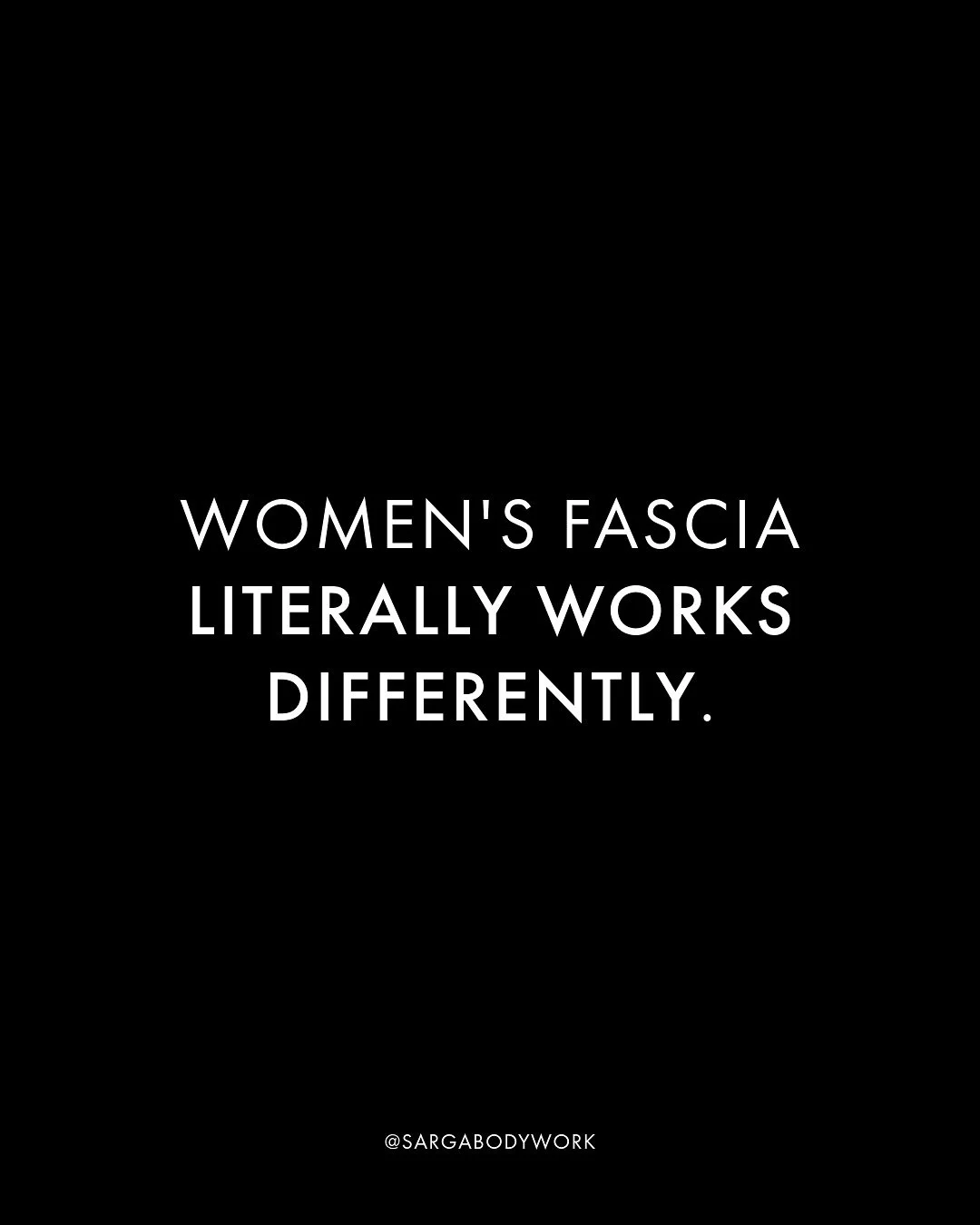 Women&rsquo;s fascial tissue rebuilds itself twice every month - and this changes everything we thought we knew about cyclical pain. 🌹

Recent fascia research revealed that fibroblasts in the extracellular matrix respond to hormonal fluctuations dur
