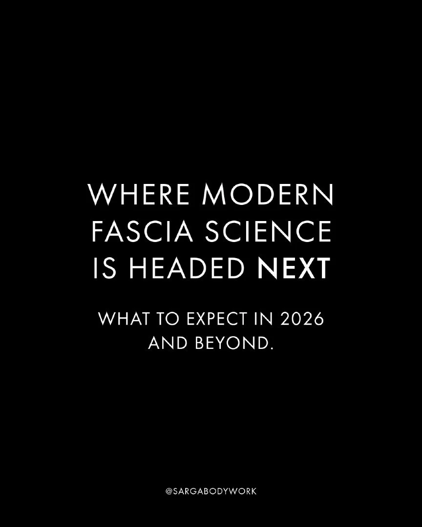 Want to know where fascia science is headed? A 2025 research review just mapped it out for us. 🗺️

Researchers looked at hundreds of fascia studies to figure out what&rsquo;s coming next. Here&rsquo;s what they found...

Future research will focus o