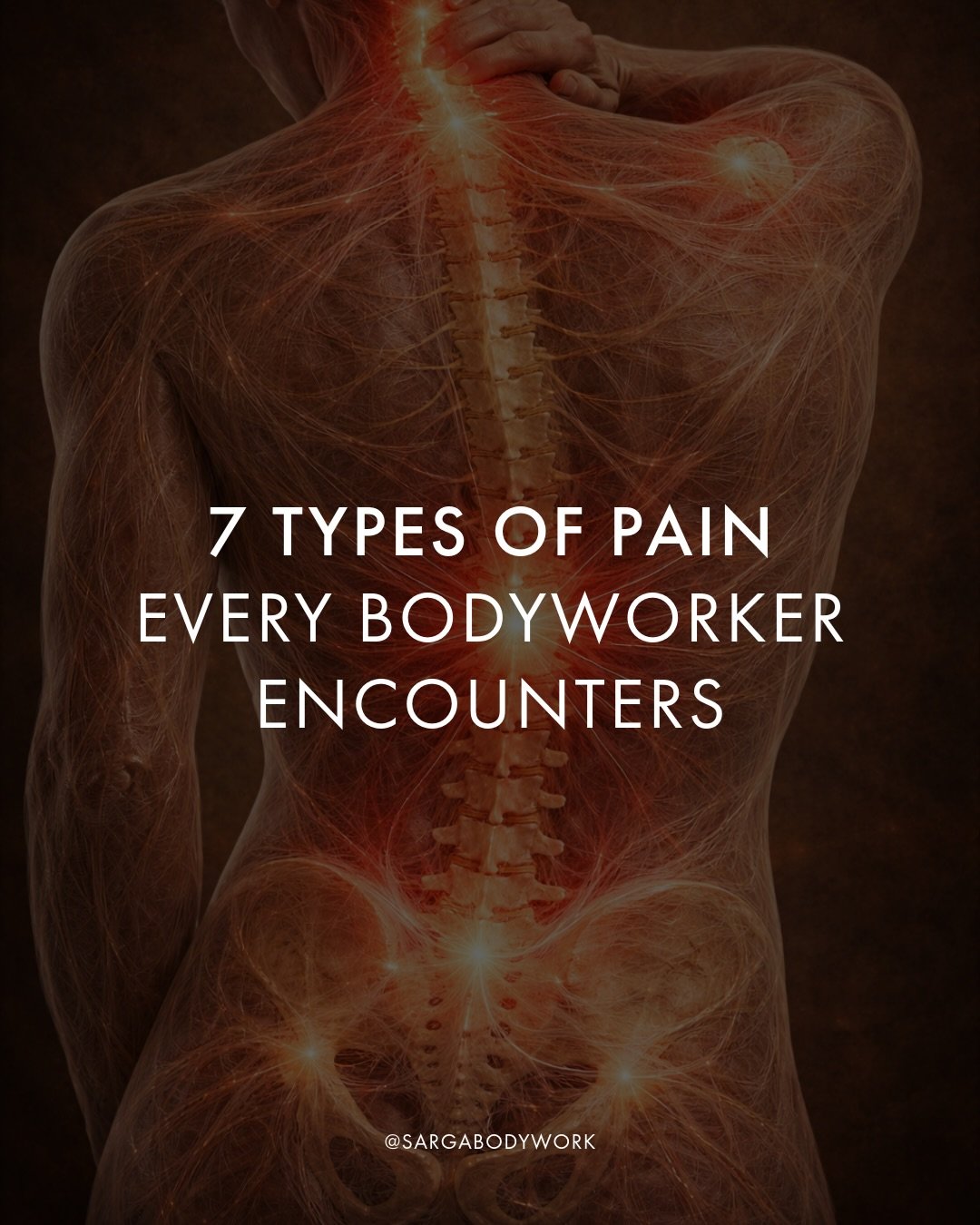 In practice, pain is never simple.

Many clients present with mixed pain - multiple types happening at once.

Someone with chronic lower back pain might have muscle strain (nociceptive), nerve compression (neuropathic), and nervous system sensitizati