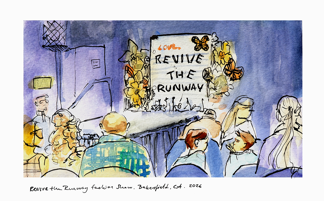 Revive the Runway fashion show, Bakersfield, CA. 8x5 inches. 2026