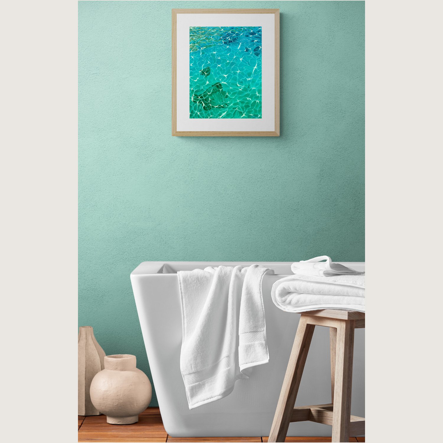 Clear Waters in frame bathroom mock-up grey background.72dpi.jpg