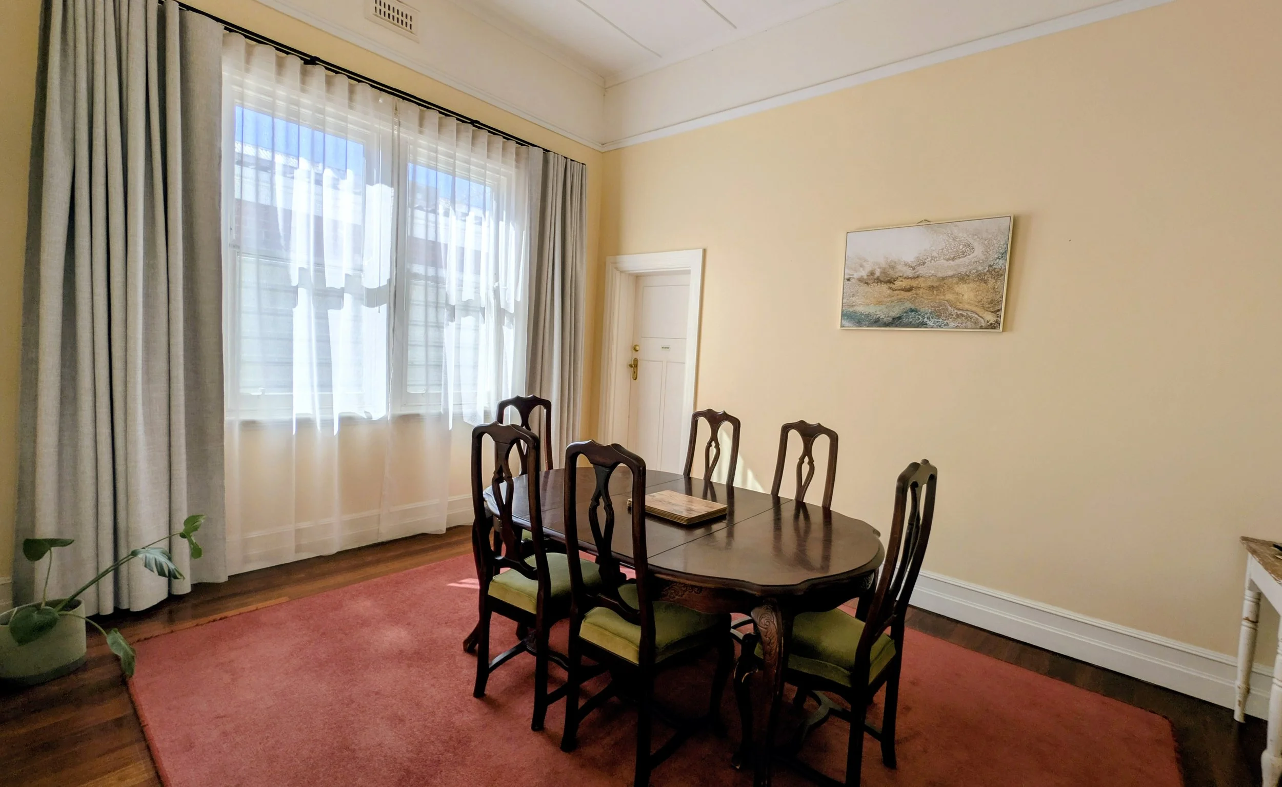 Heritage House: main shared dining space
