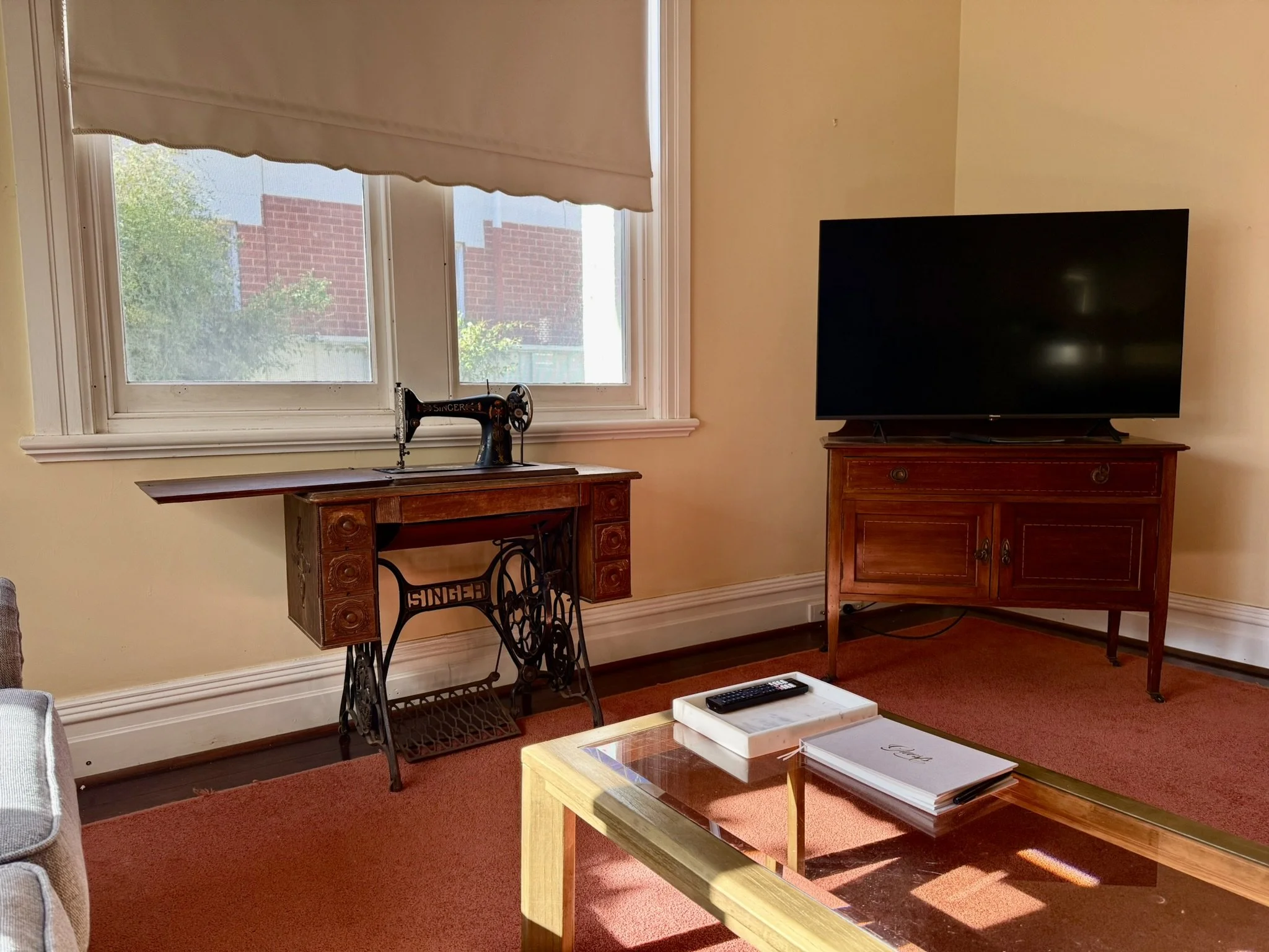 House section: featuring original antiques