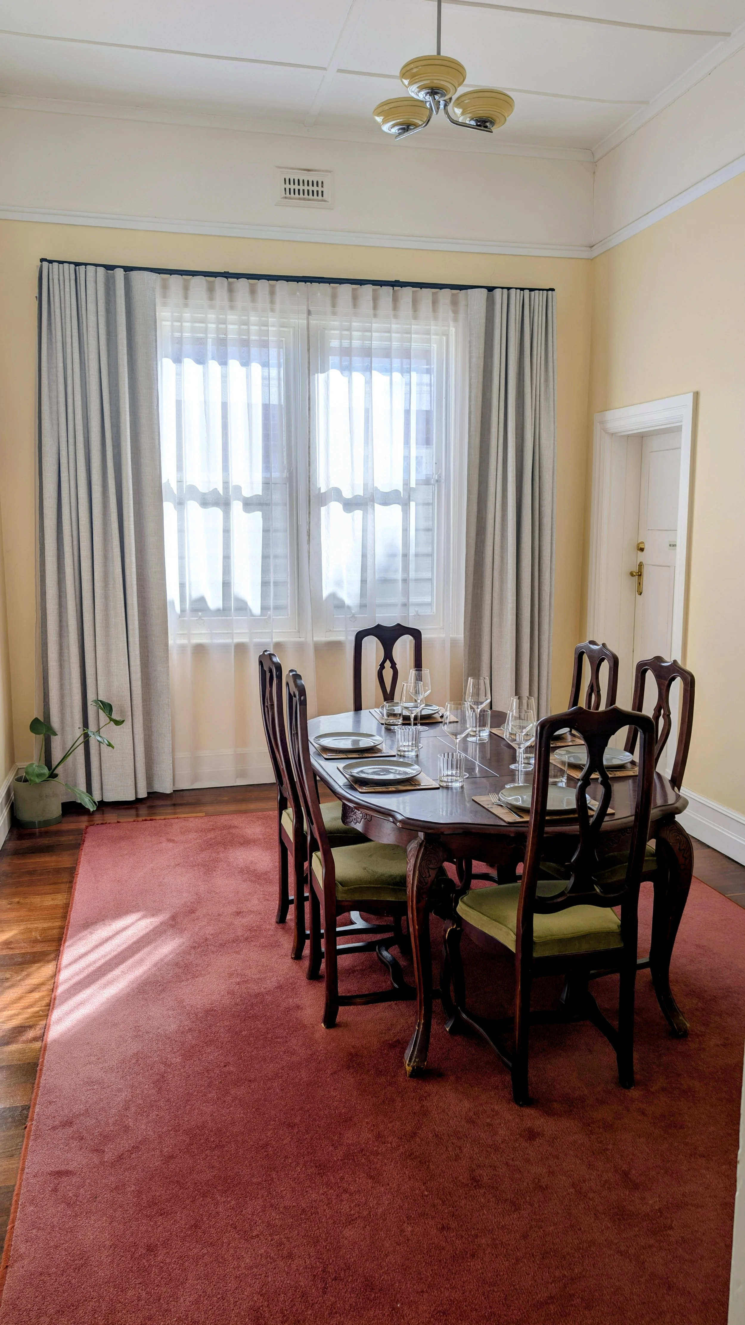 Heritage House: main shared dining space