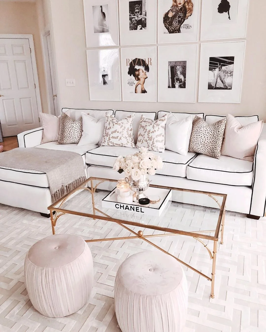 How to decorate your living room space in a Glam Modern style? — Modern
