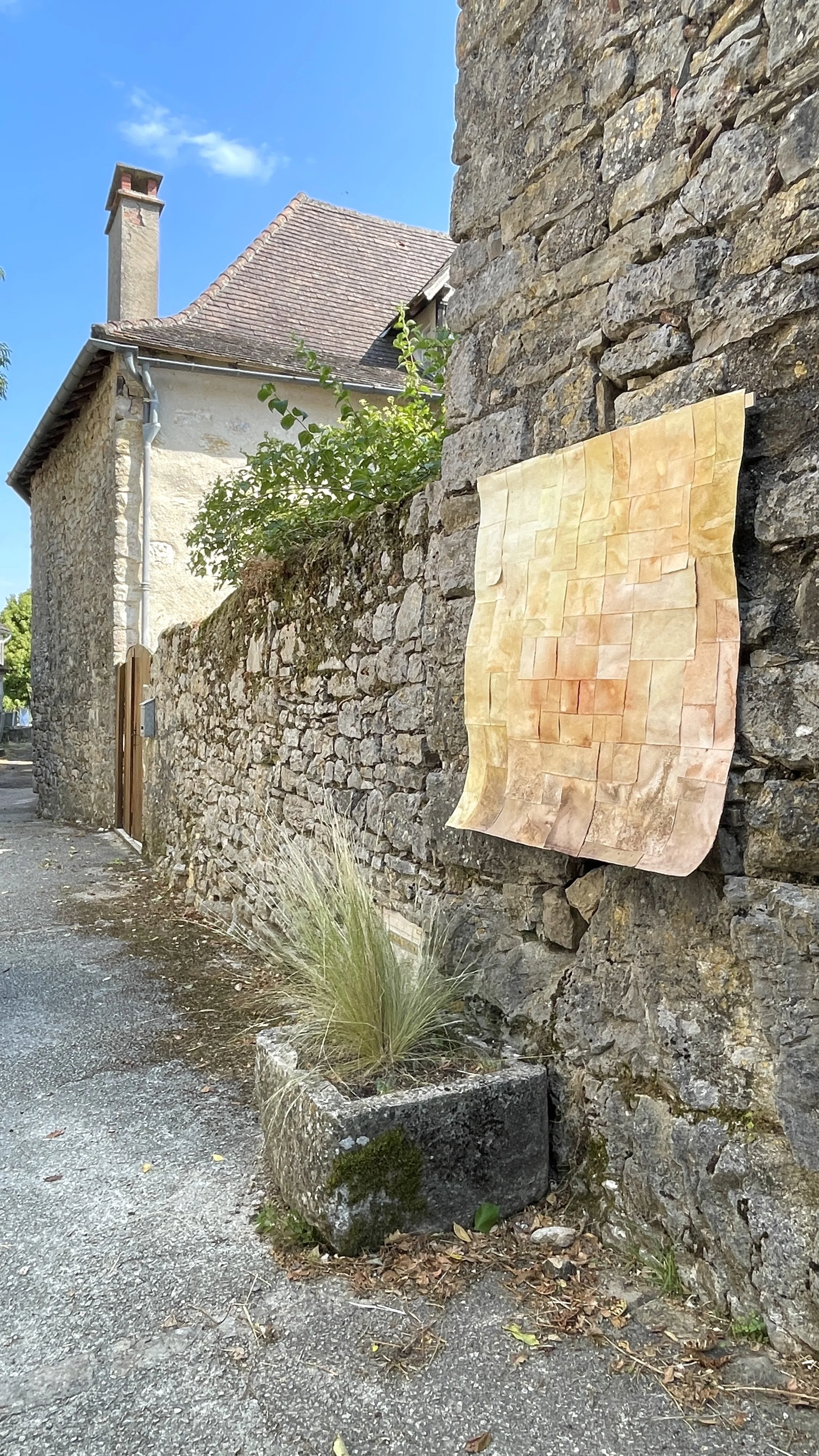 " Derniers instants de flamboyance " - Accrochage dans le village de Calvignac, Festival les Arts Perchés - juillet 2026