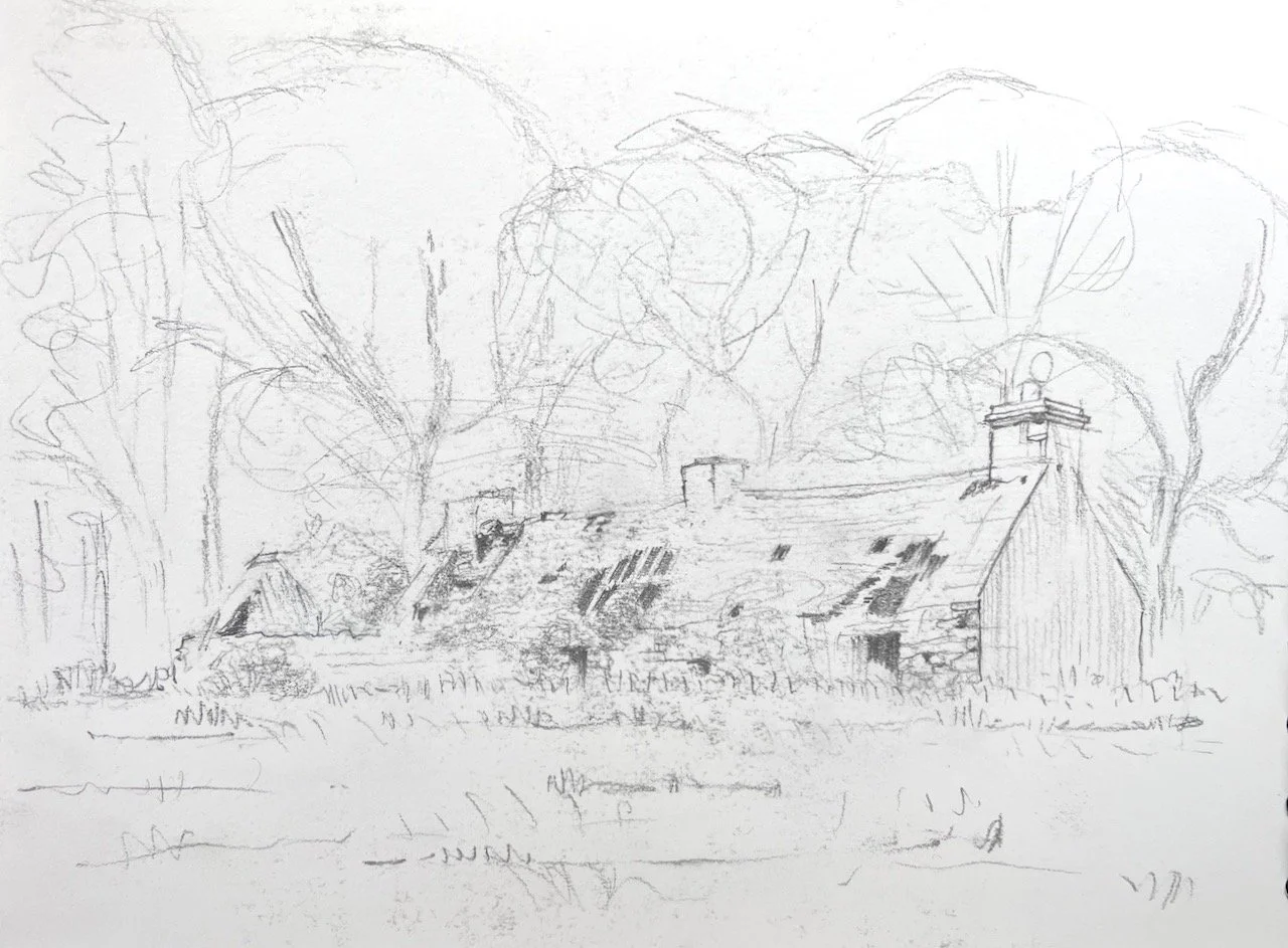 June 2023. Graphite on 200 gsm cartridge paper. 20 x 15 cm.