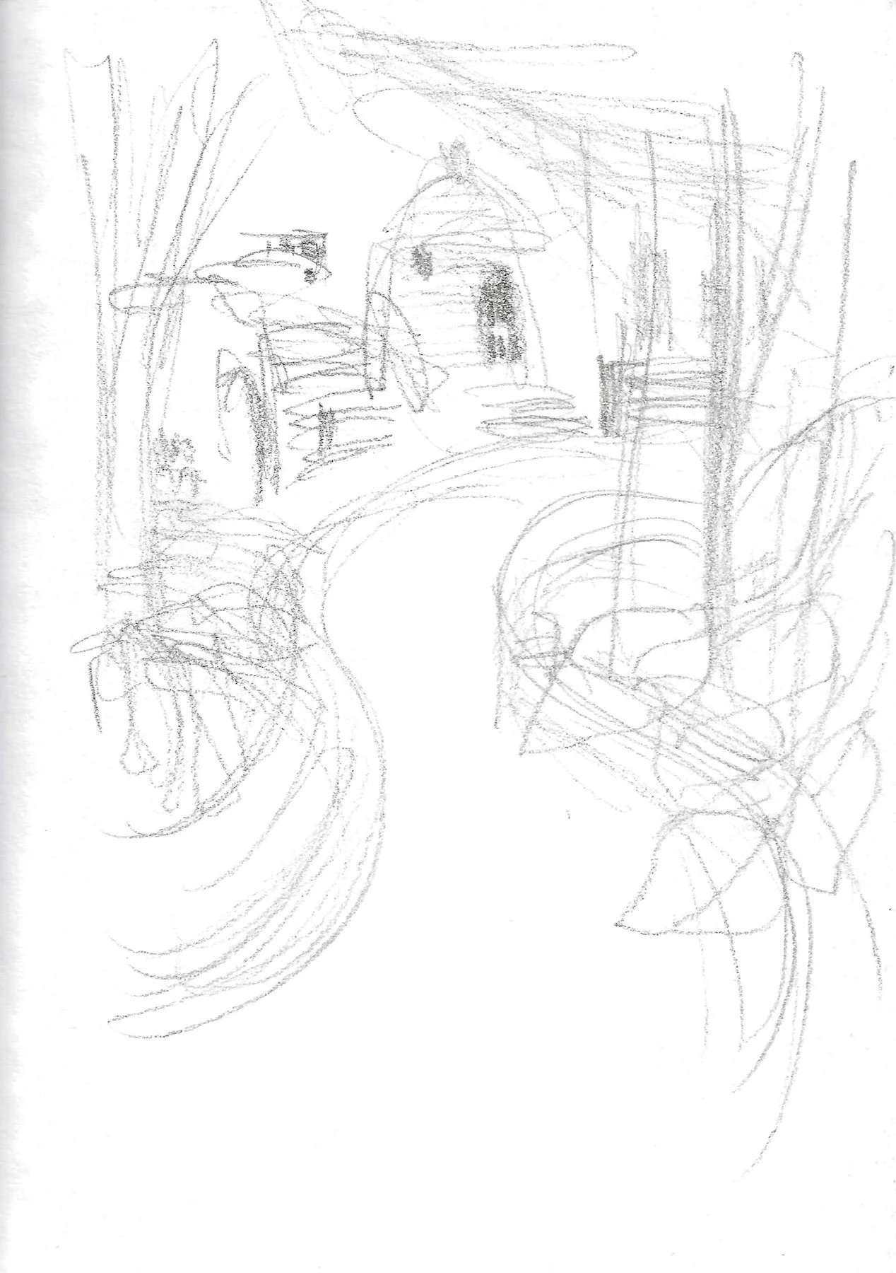 Garreg, Graphite on paper, 2025