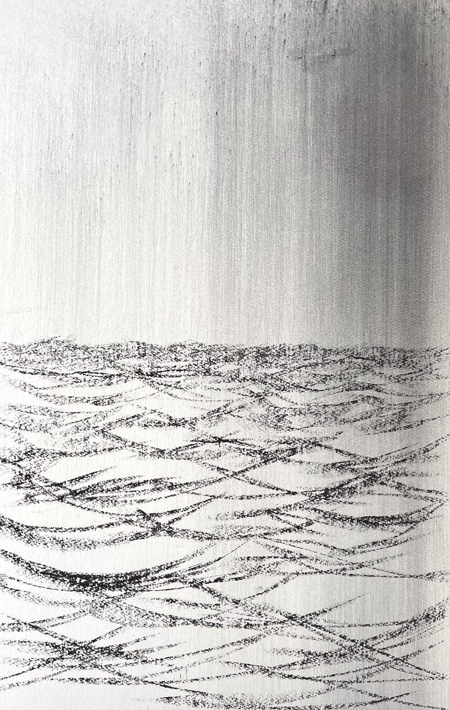 Untitled, Charcoal on paper, 2026