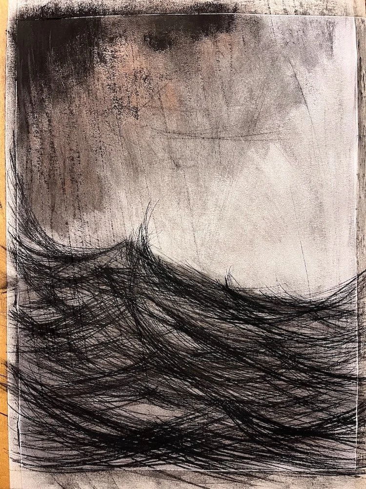Julian Brasington_Withholding the name_Unfinished charcoal drawing_2026.jpeg
