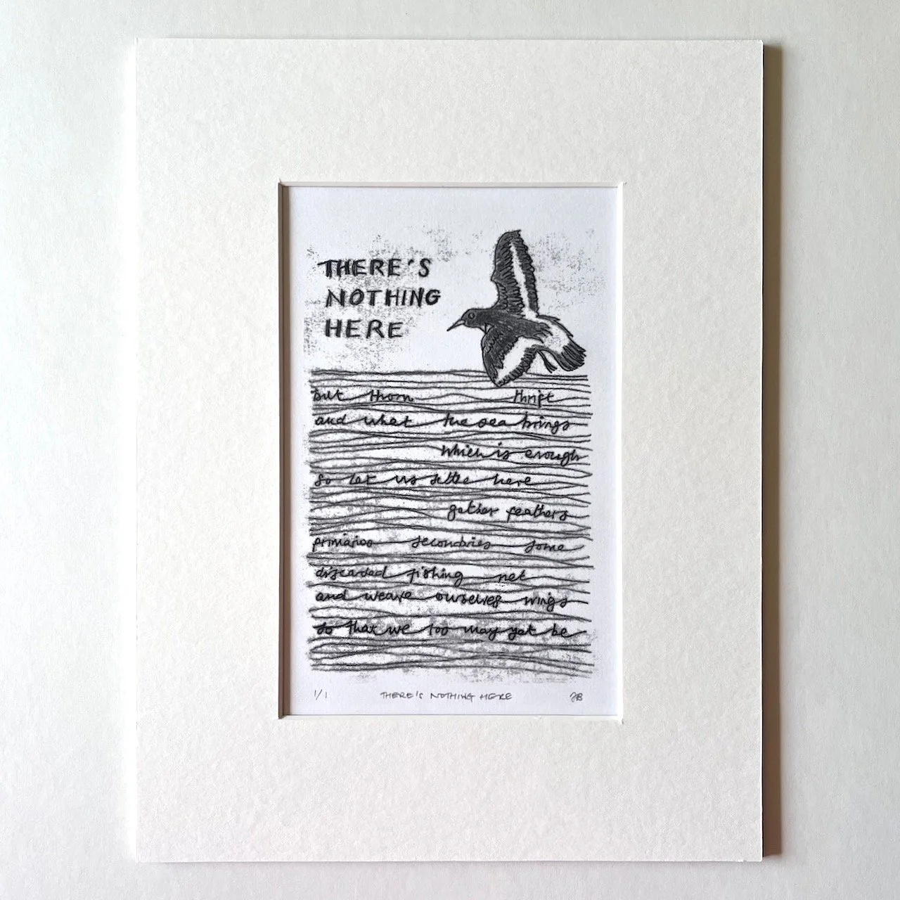 There's nothing here - mounted print.jpeg