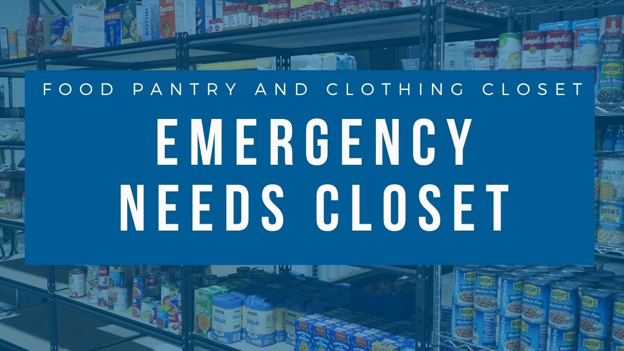 Emergency Needs Closet
