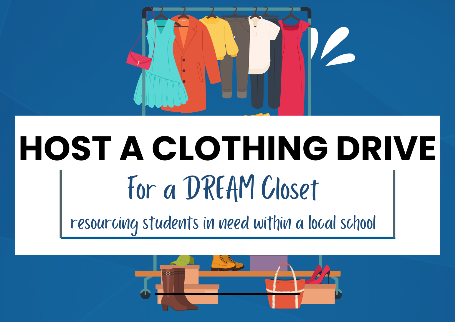 Clothing Drive graphic