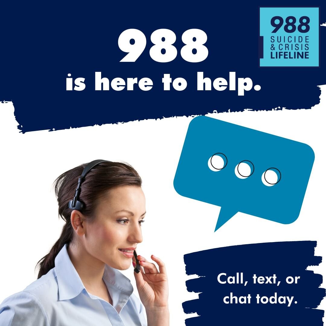 Help others get the help they need. Spread the word about the #988lifeline.
