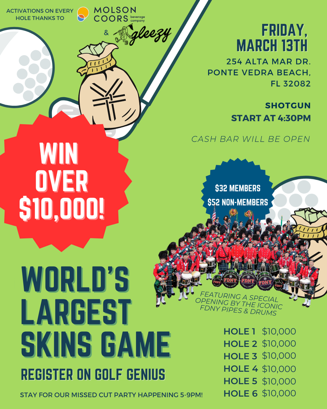 World’s Largest Skins Game — The Yards