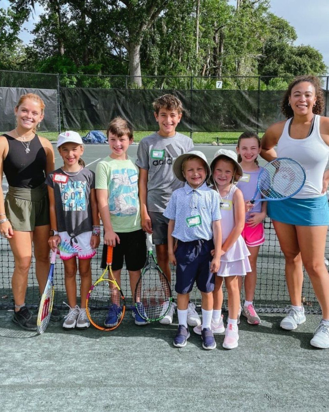 SUMMER CAMPS at The Yards! 🤗⁣
⁣
🎾 TENNIS CAMP - Available in June, email tennis@playtheyards.com to sign-up.⁣
⁣
⛳ 3 SPORT CAMP - July 1st-3rd, ONLY 6 SPOTS LEFT!!! Click the 🔗 in our bio to register.⁣
⁣
🏓 PICKLEBALL CAMP - Available in June/July 