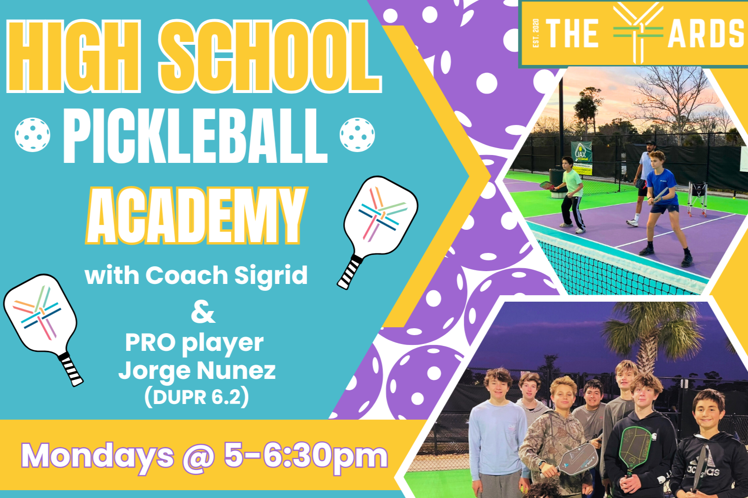 High School Pickleball Academy