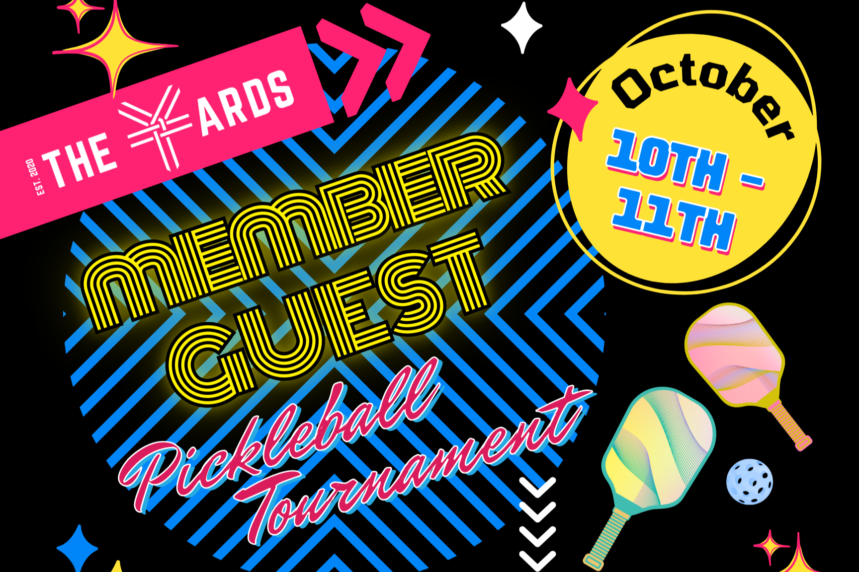 Pickleball Member-Guest Tournament (MEMBERS ONLY)