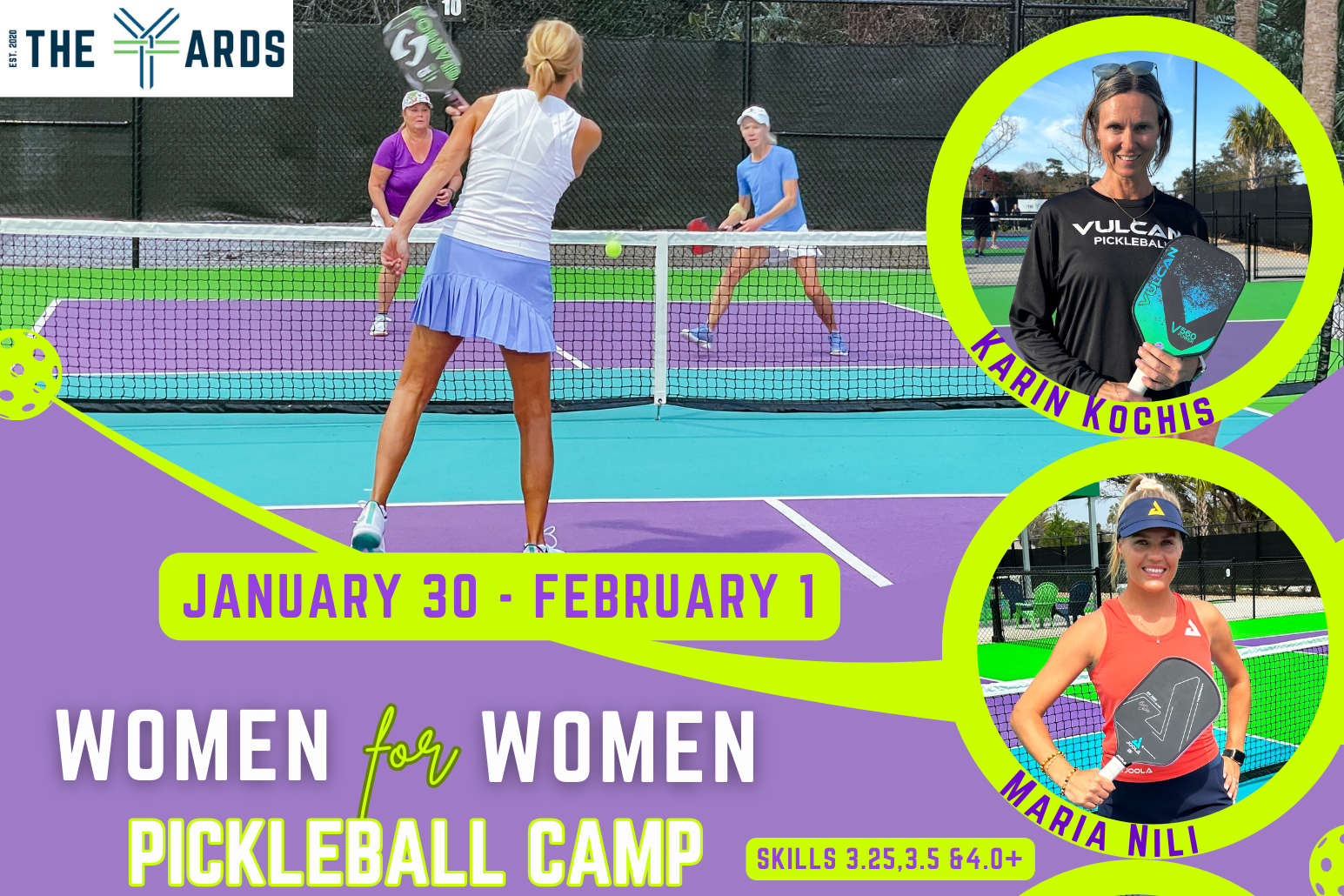 Women for Women Pickleball Camp
