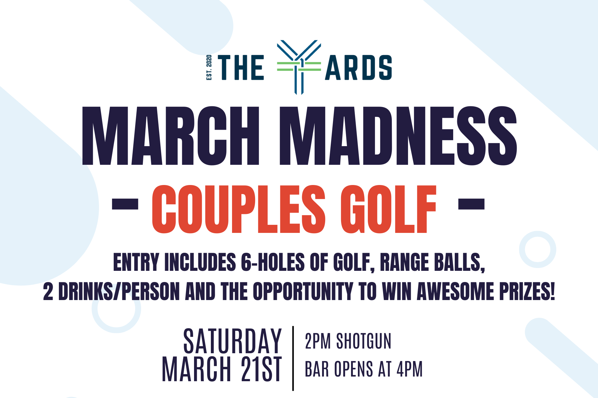March Madness Couples Golf