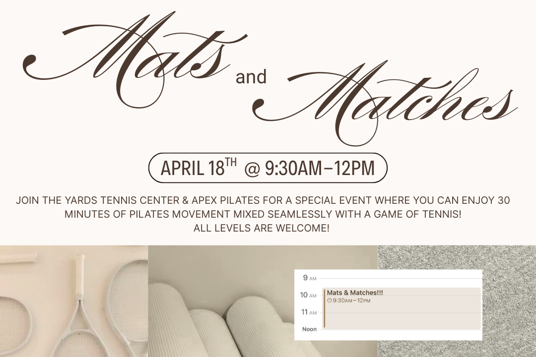Mats and Matches presented by The Yards x APEX Jax Beach (TENNIS)