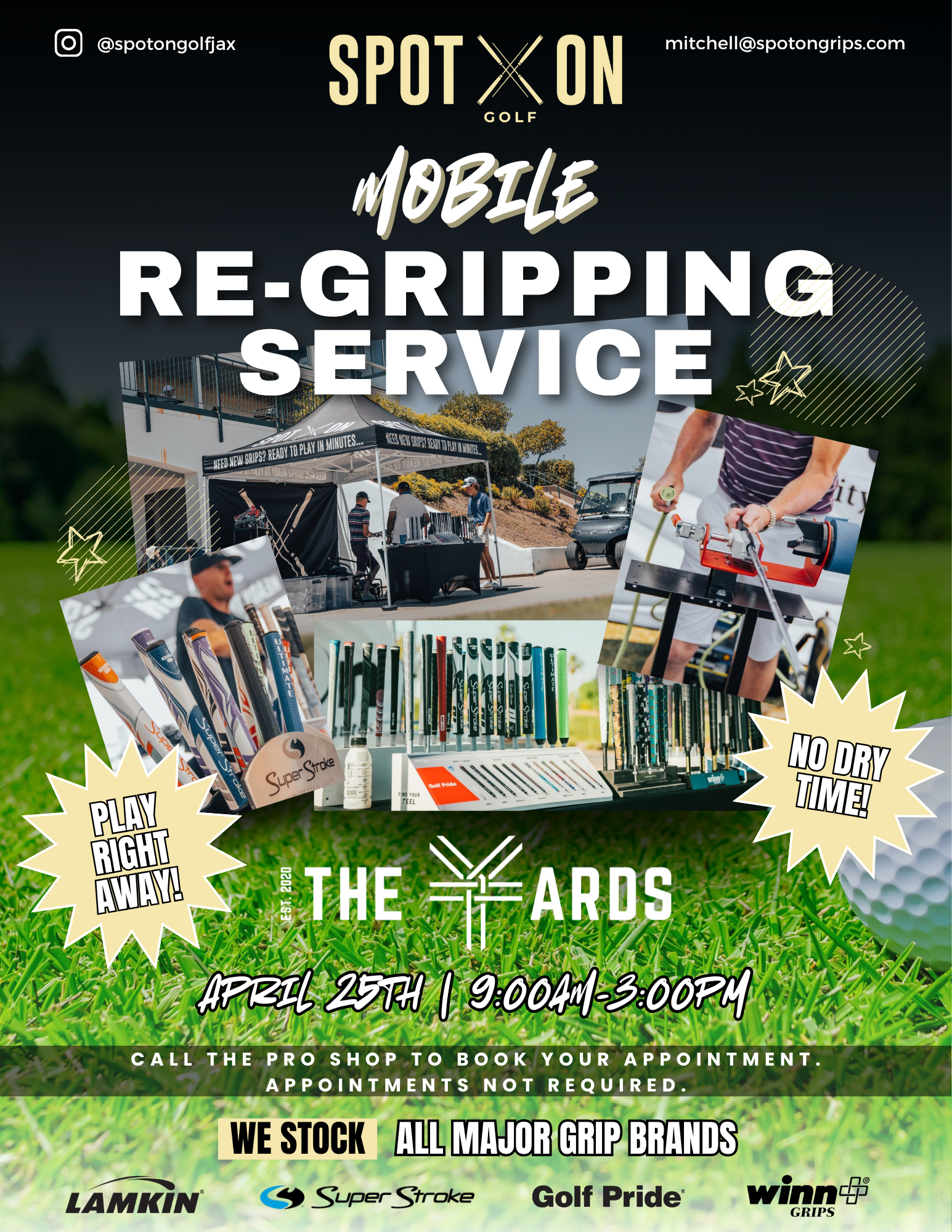 Spot On Grips Pop-Up on range