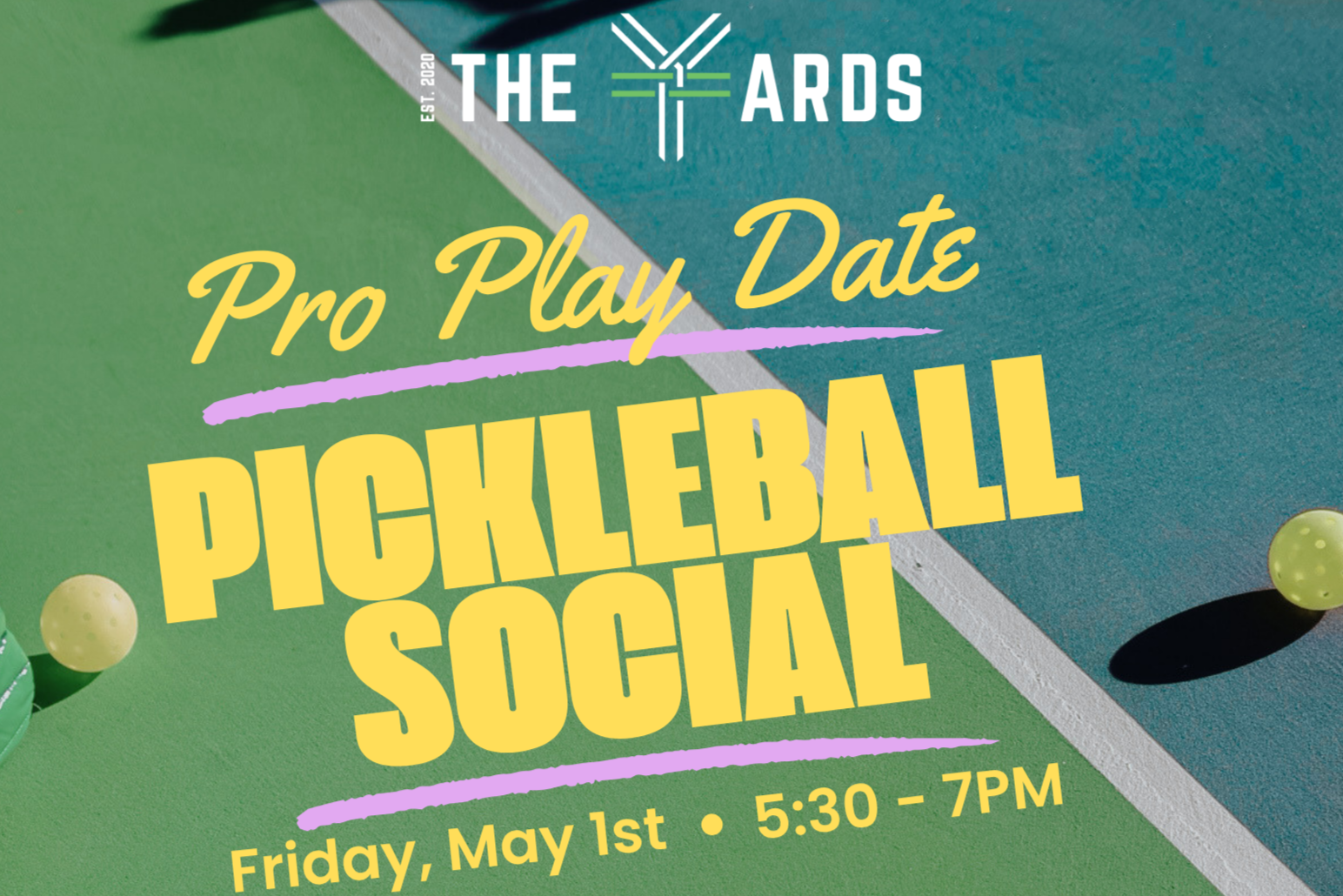Pro Play Date Pickleball Social ( MEMBERS ONLY)