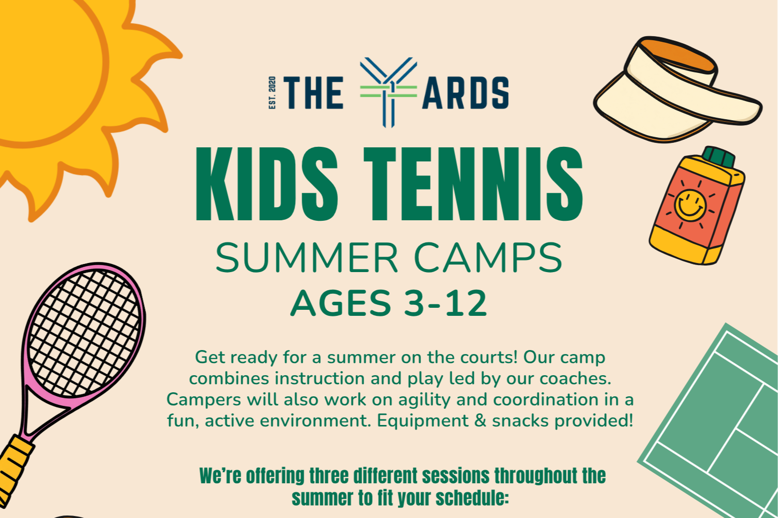 Kids Tennis Summer Camp