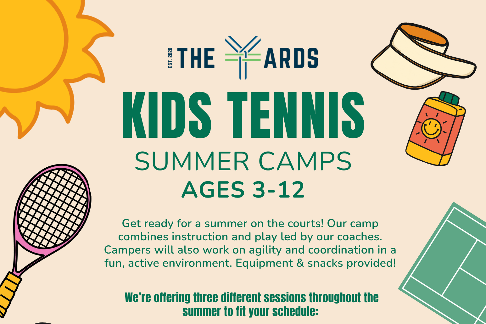 Kids Tennis Summer Camp