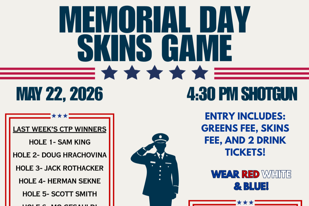 Memorial Day Skins Game