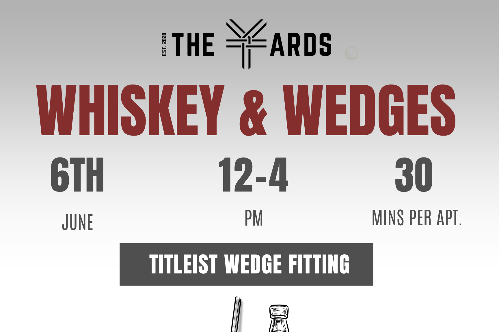 Whiskey & Wedges Titleist Fitting