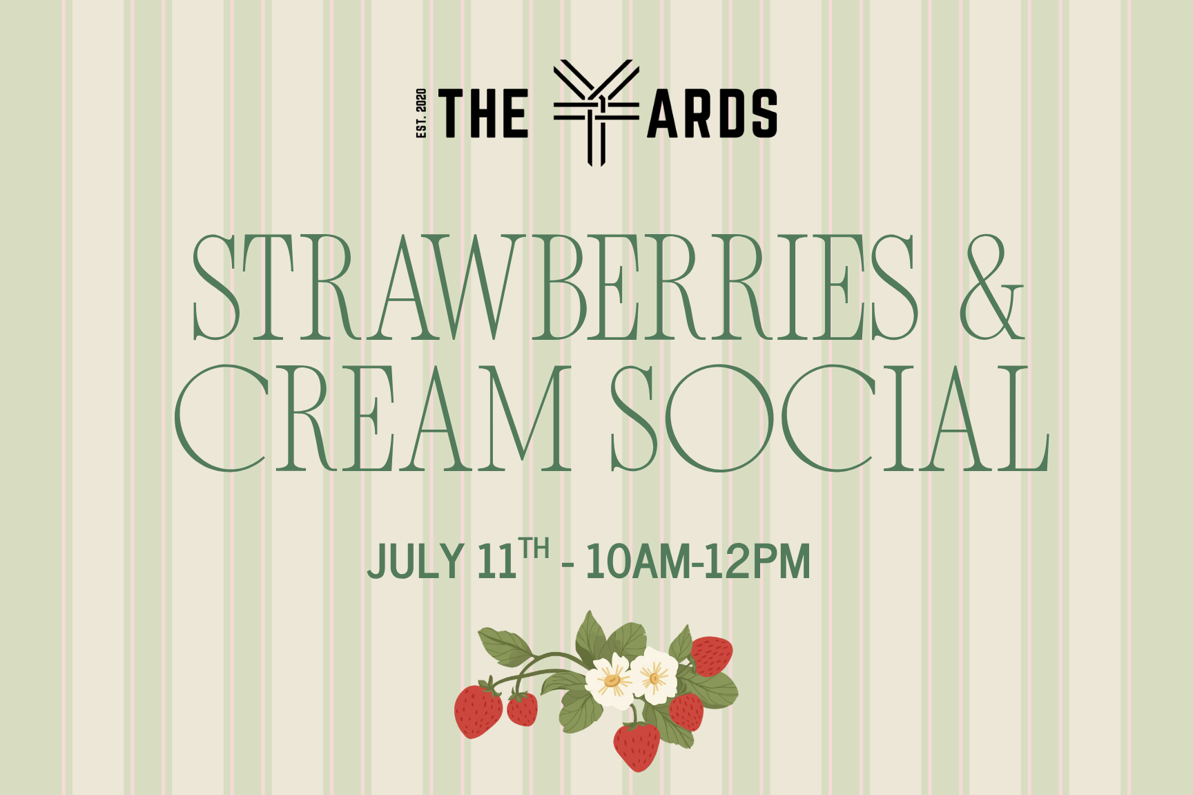Strawberries & Cream Tennis Social