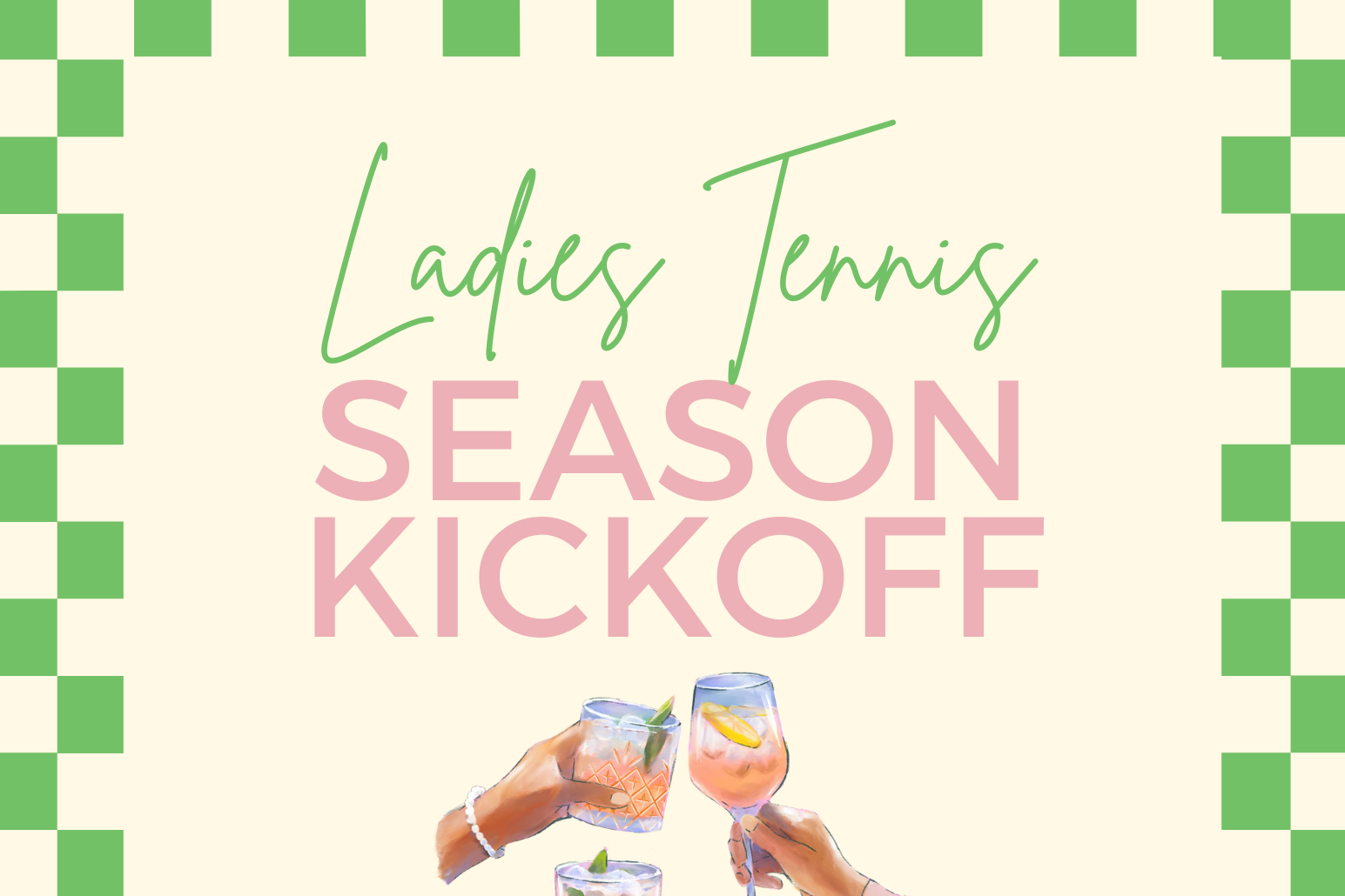 Ladies Tennis Season Kickoff