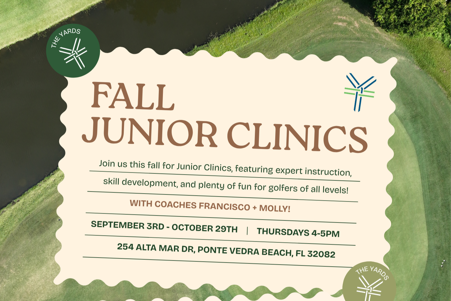 Fall Junior Golf Clinics