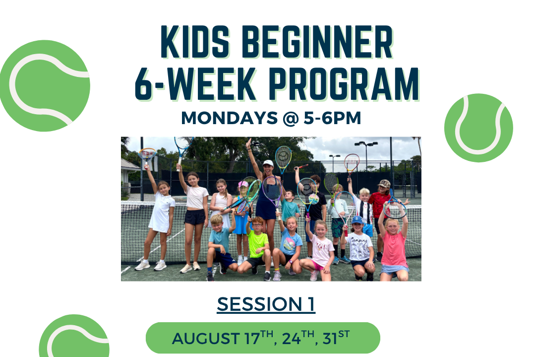 Tennis Kids Beginner 6-Week Program