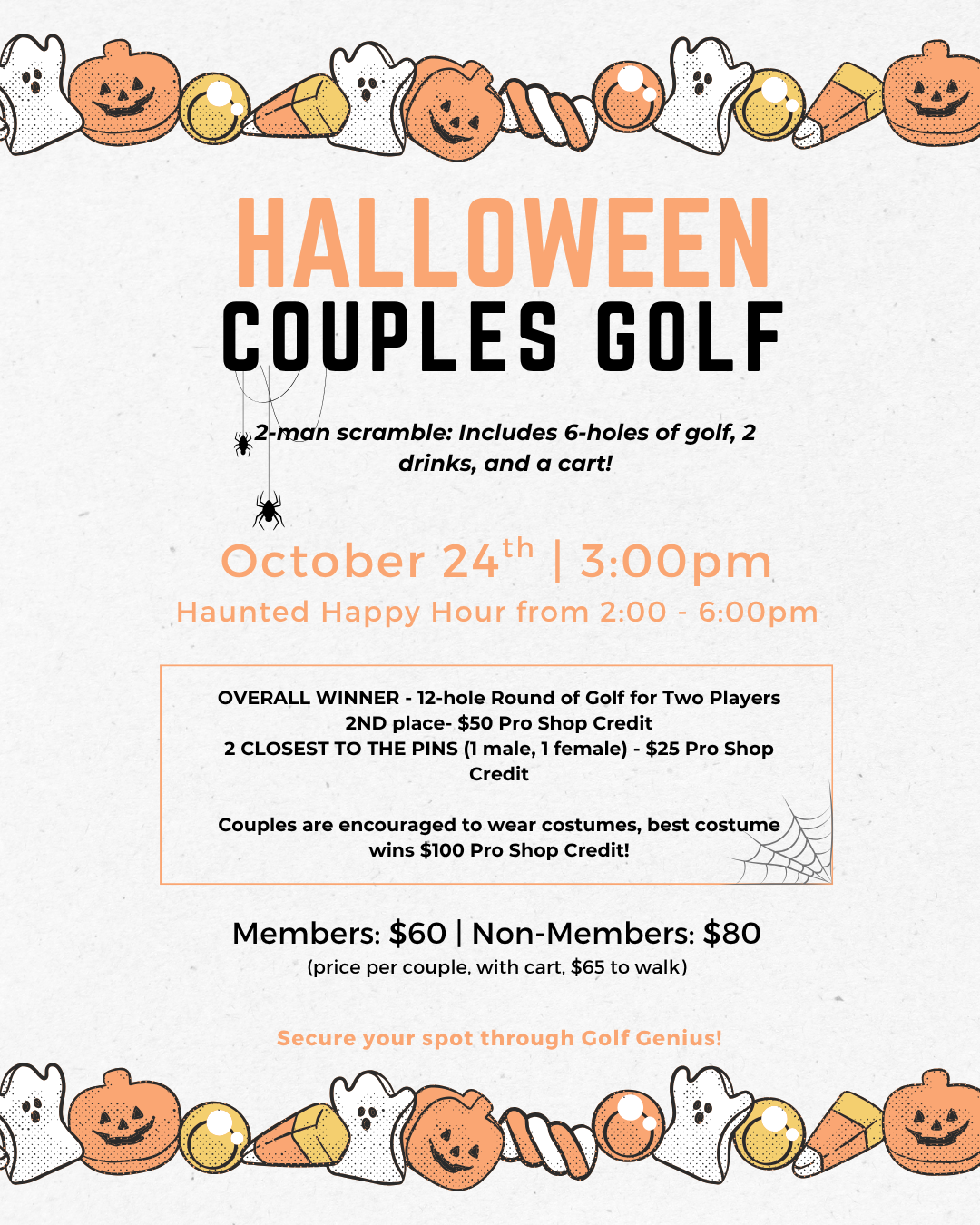 Halloween Couples Golf