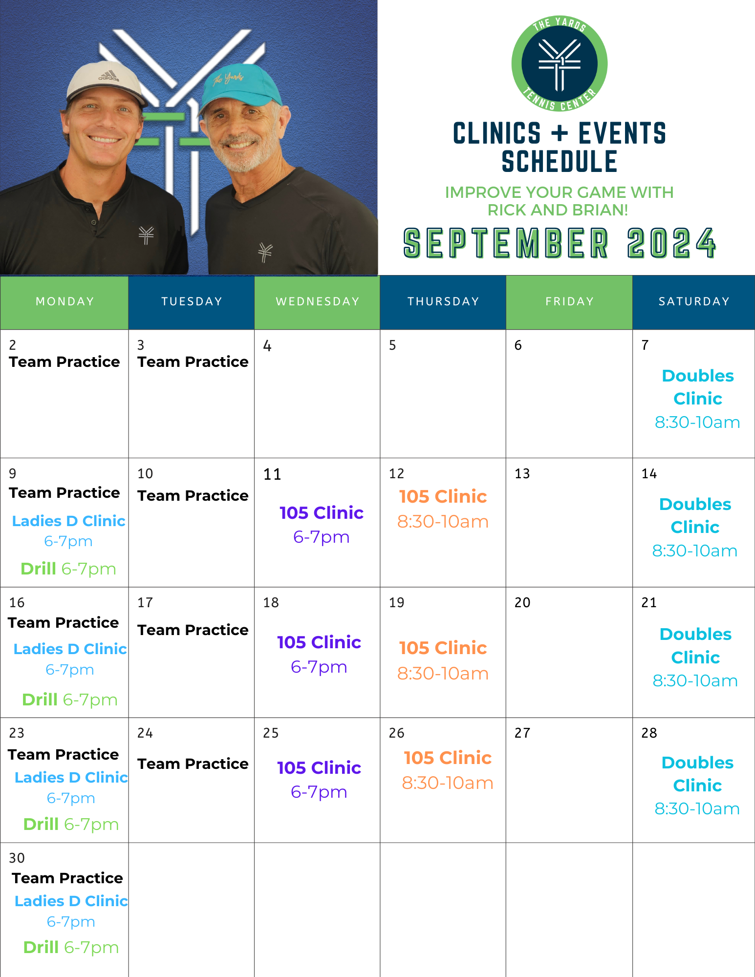 Play Tennis The Yards