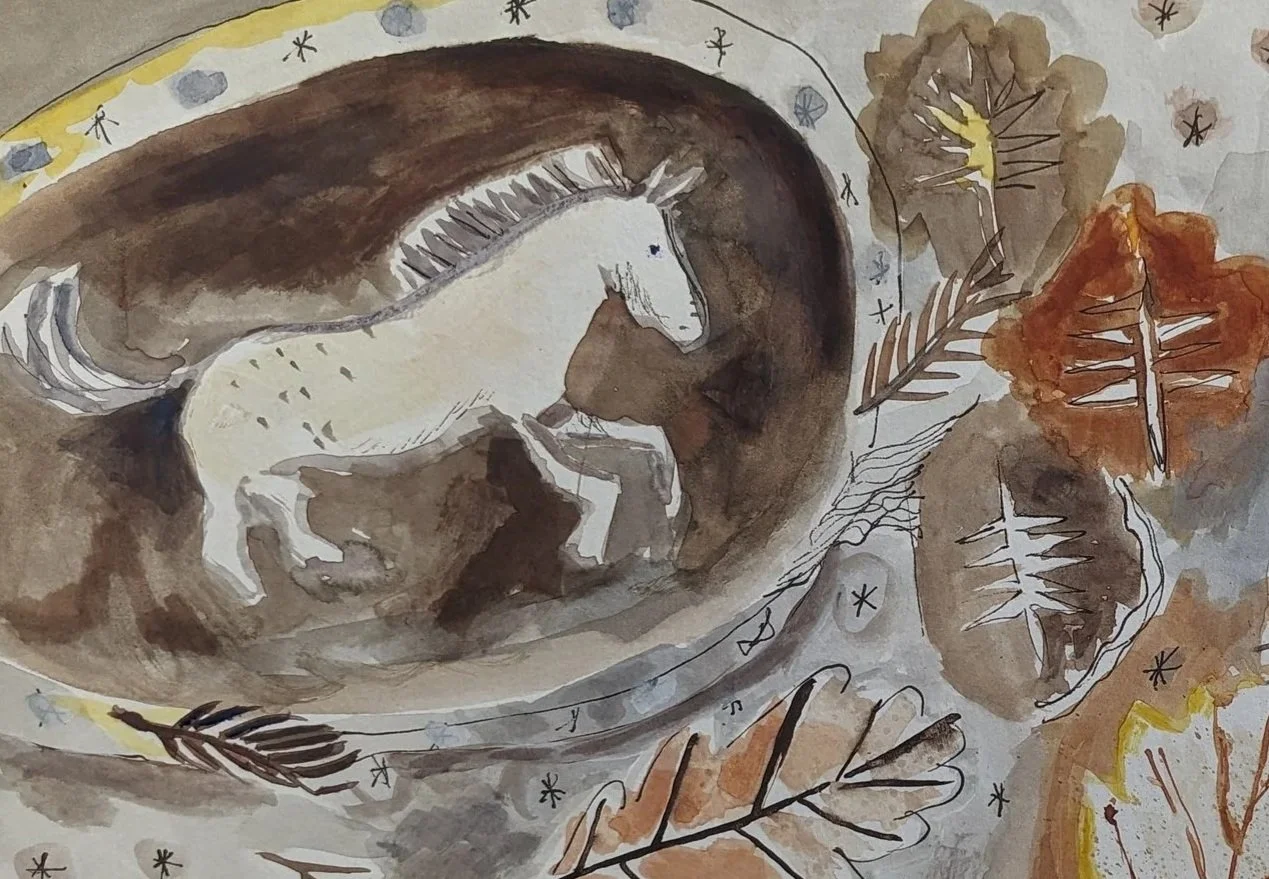 0237+Autumnal+Horses+giclee+PRINT+hand+tinted+1000042347.jpg