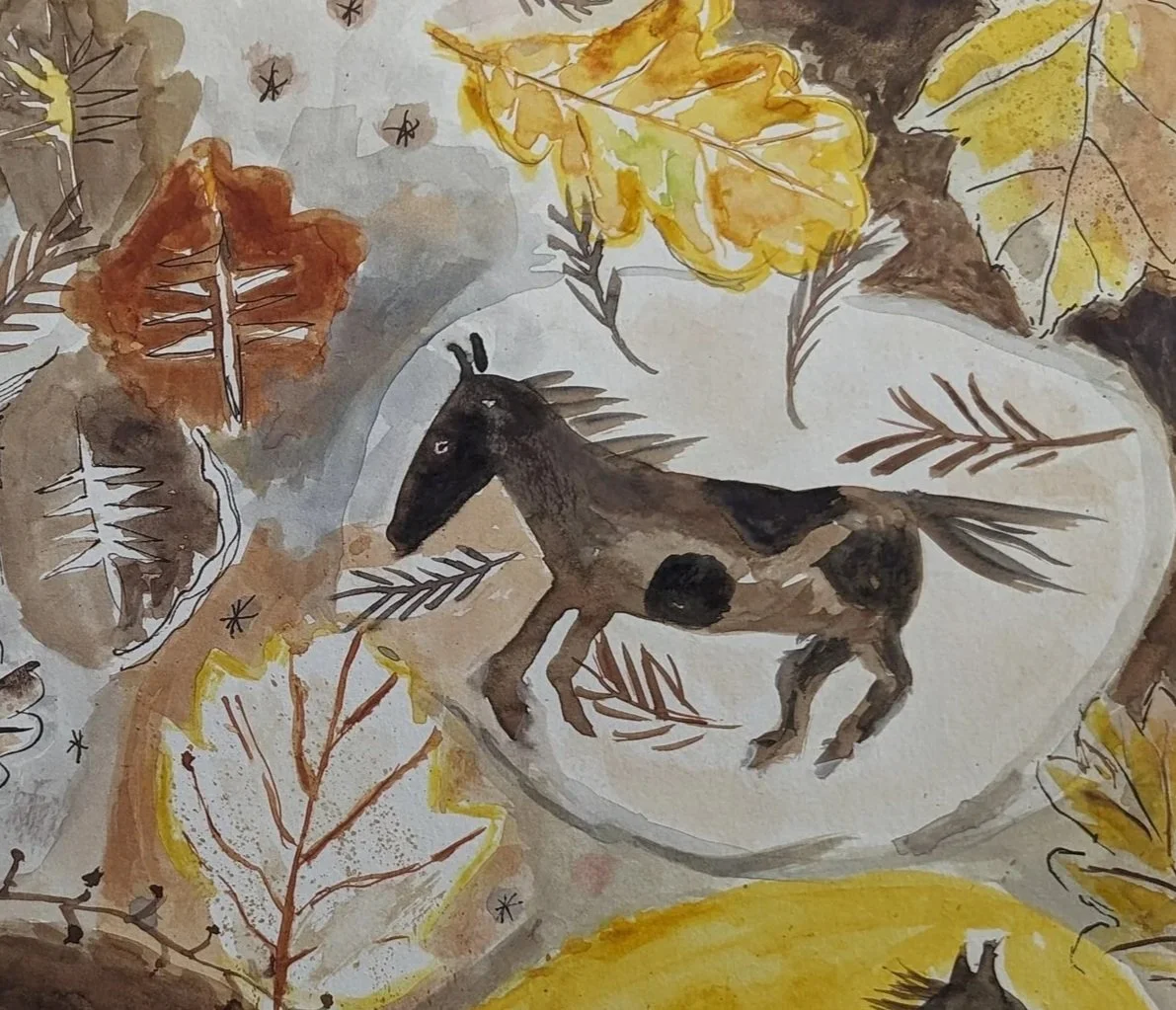 0237+Autumnal+Horses+giclee+PRINT+hand+tinted+1000042347.jpg