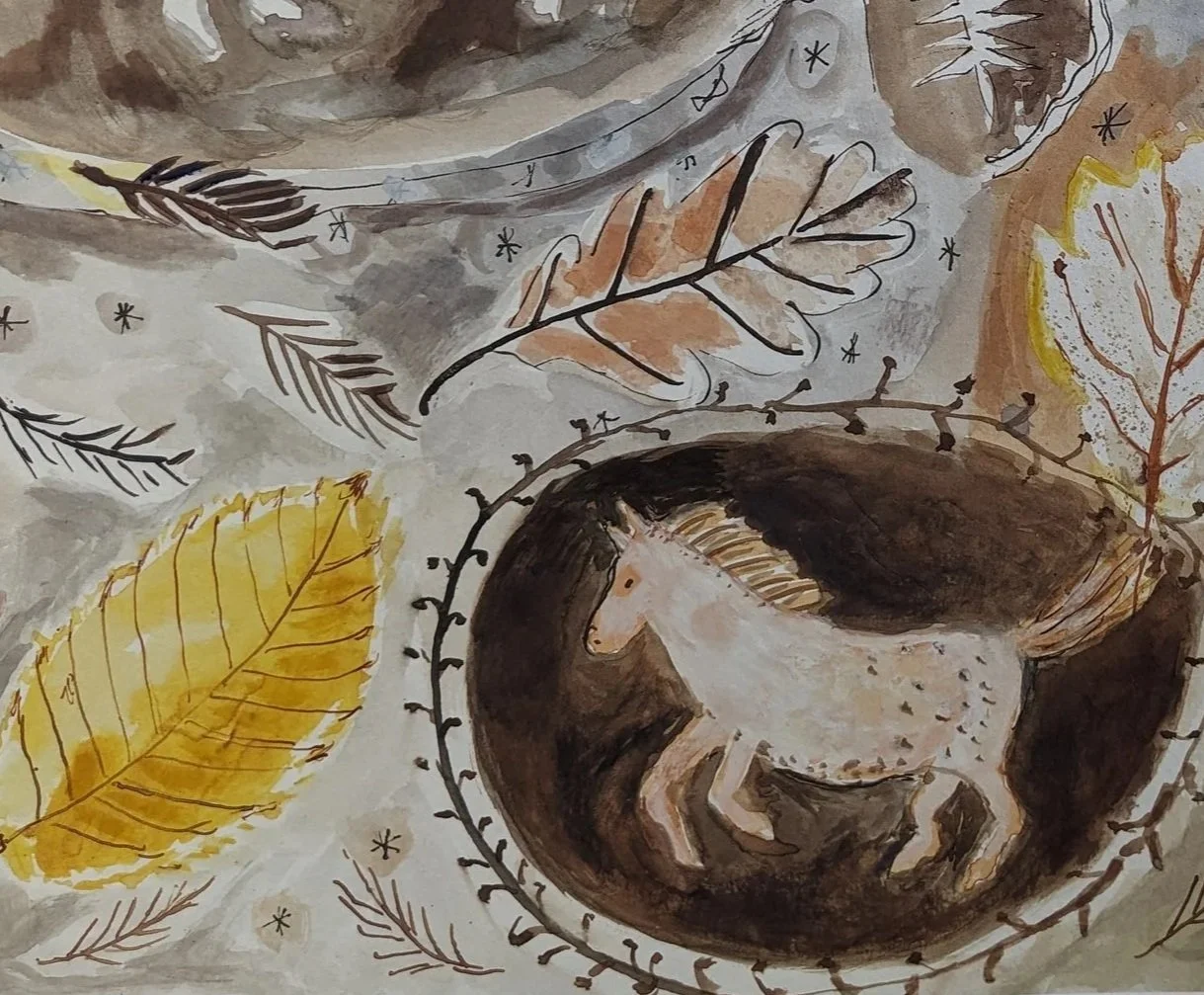 0237+Autumnal+Horses+giclee+PRINT+hand+tinted+1000042347.jpg