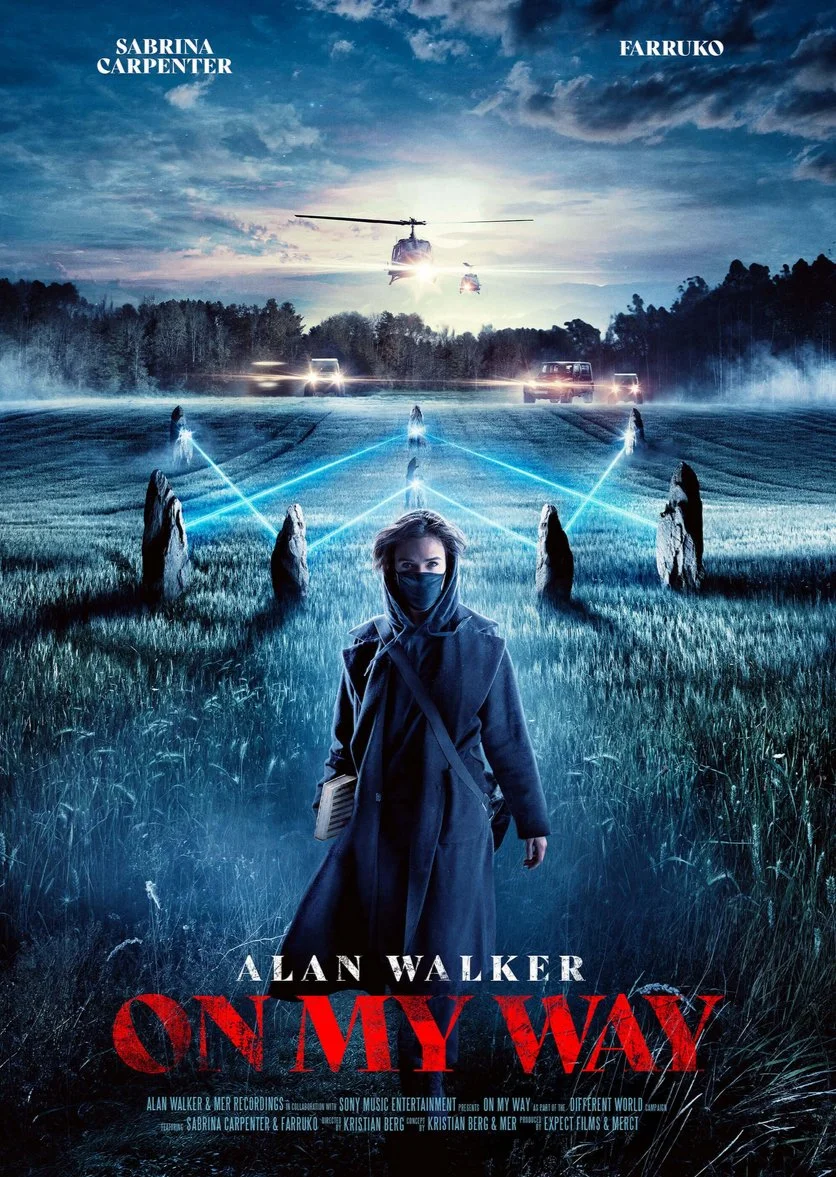 Poster of On My Way by Alan Walker 