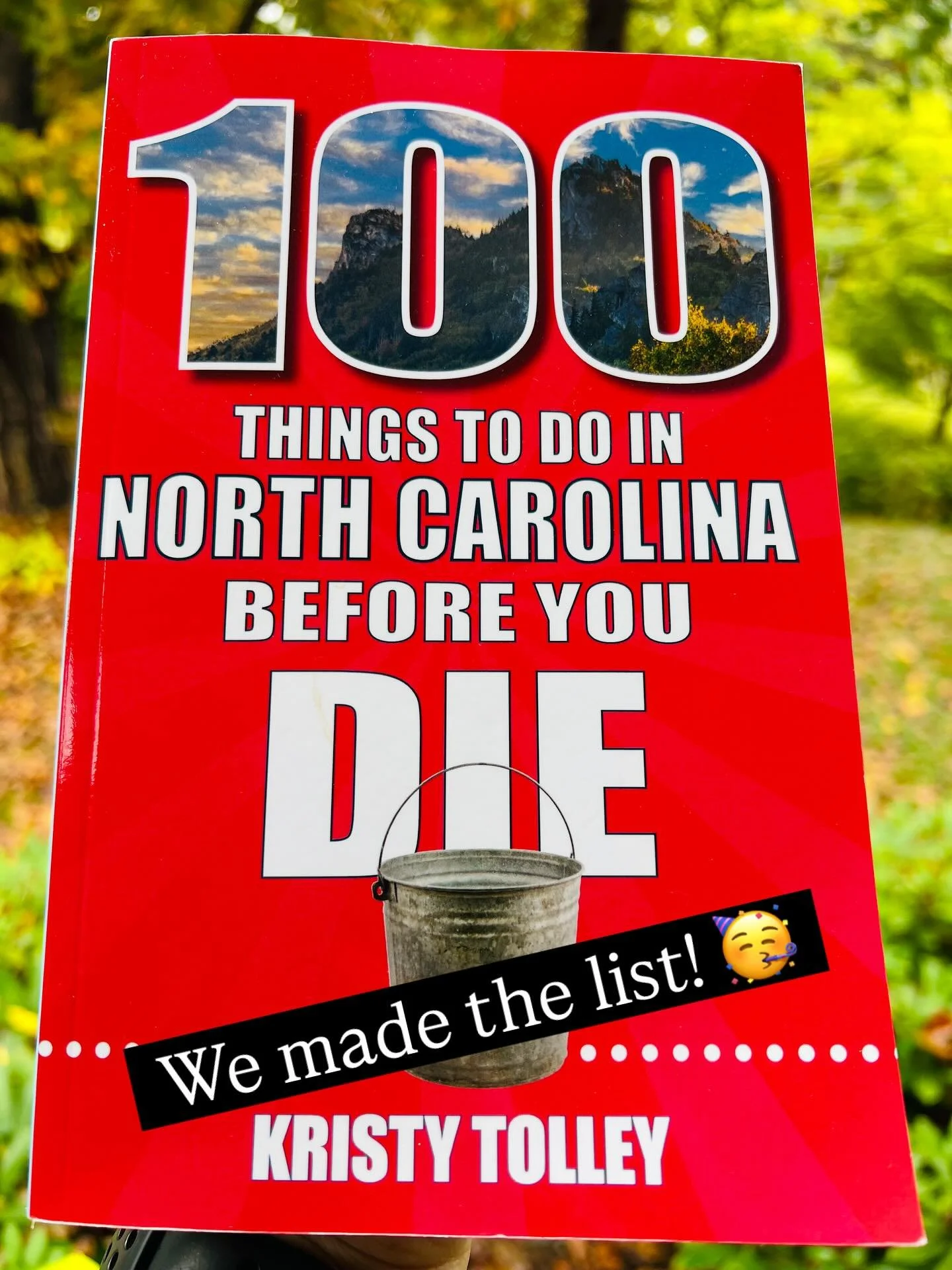 Exciting news! 📣We&rsquo;re featured in the Top 100 Things to Do in North Carolina Before You Die book recently published. We love our beautiful state and marvel at all of the variety in landscapes and the incredible people and businesses that make 