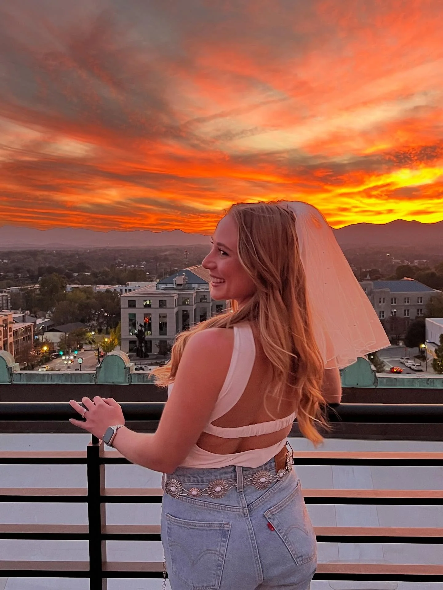 Ya&rsquo;ll, let&rsquo;s talk about that amazing sunset last night in Asheville! 🔥🌇. It was a perfect way for this bride-to-be to celebrate 🎉her bachelorette party on our Rooftop Sunset Tour! We loved hosting your group. Congratulations, and best 