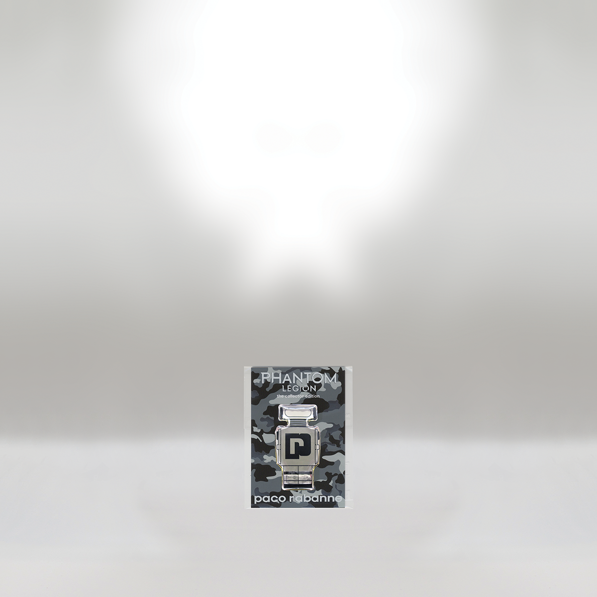 Phantom Legion collector edition skateboard deck in camouflage design by Paco Rabanne.