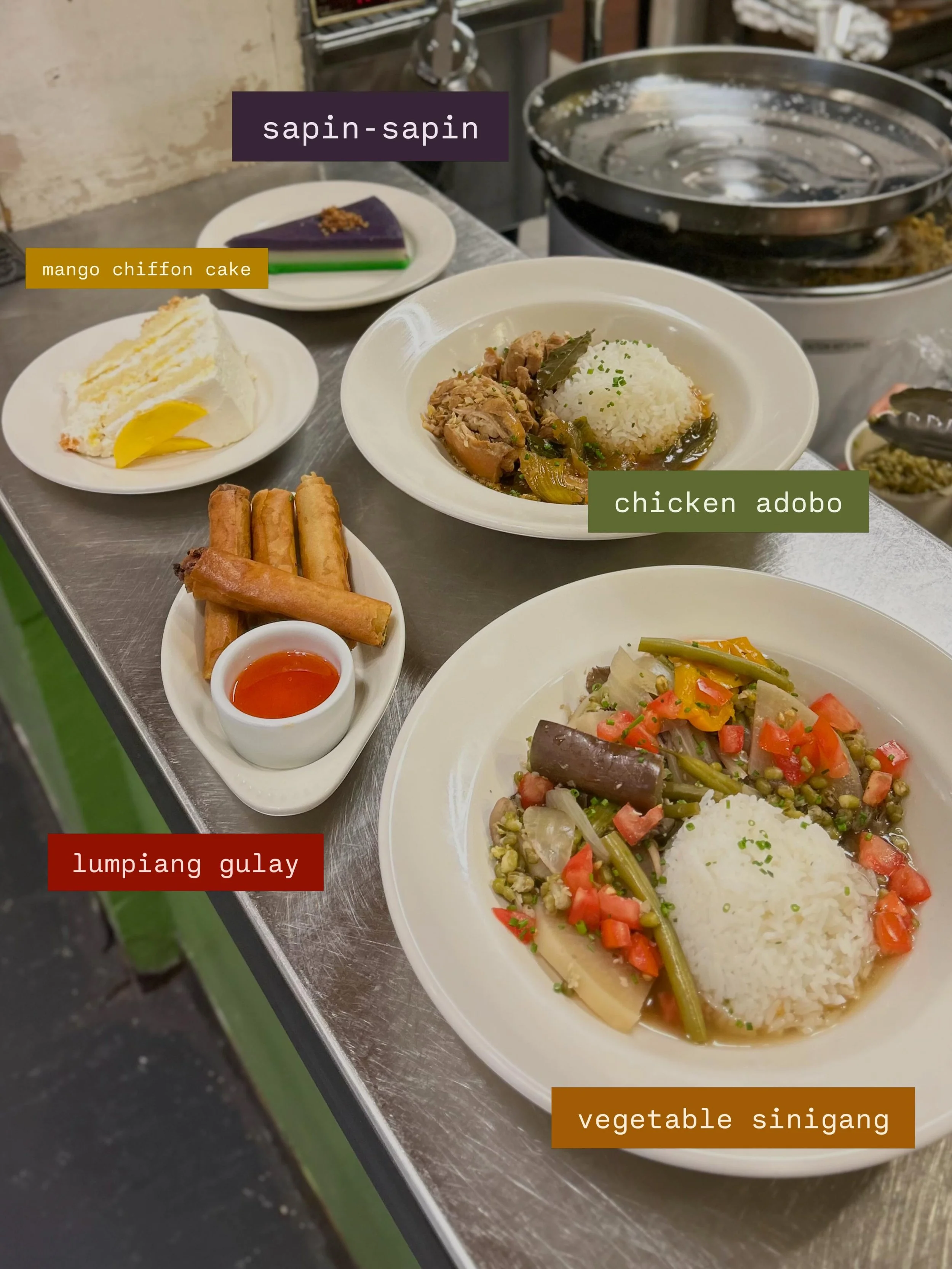 June&rsquo;s edition of Filipino Friday was a hit! Thanks everyone who came by for chicken adobo, lumpiang, sapin-sapin, and so much more.

And a big thanks to Busking For Justice and Colleen Kattau for a lovely evening of music and support for local