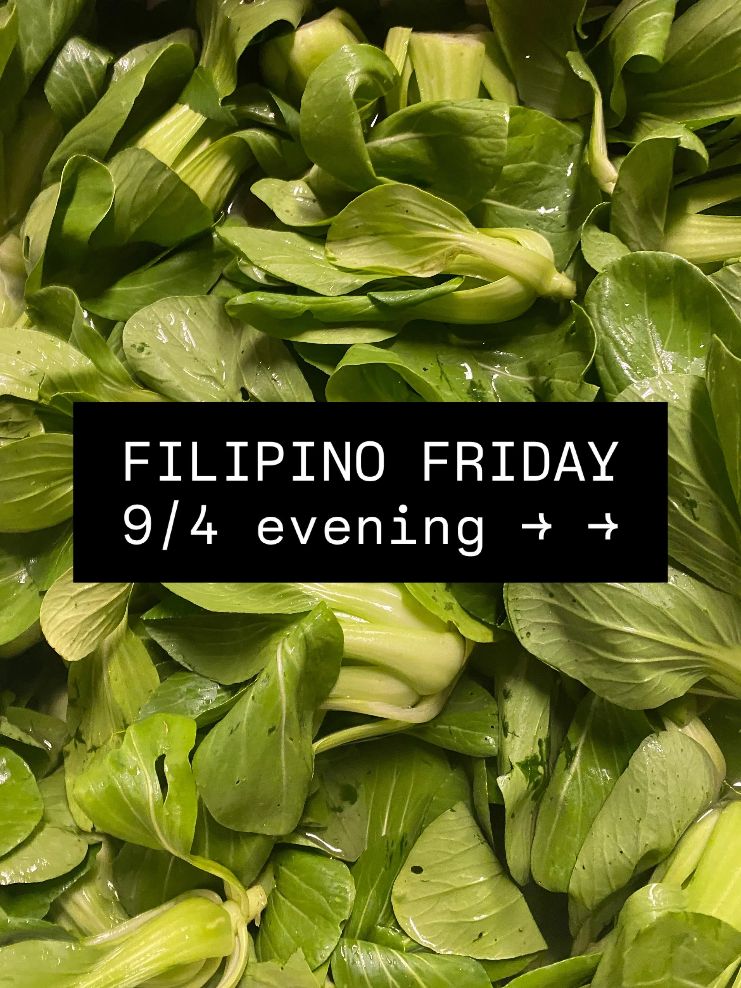 It&rsquo;s FILIPINO FRIDAY! 🇵🇭🇵🇭

This evening 9/4 from 5:00-7:00pm. First come first served!

Some familiar favorites on the menu, like mango sago &ndash; if you haven&rsquo;t had the chance to try this textural masterpiece, run don&rsquo;t walk