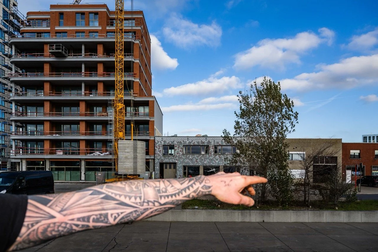 Jachthaven van Oostende is leeg.