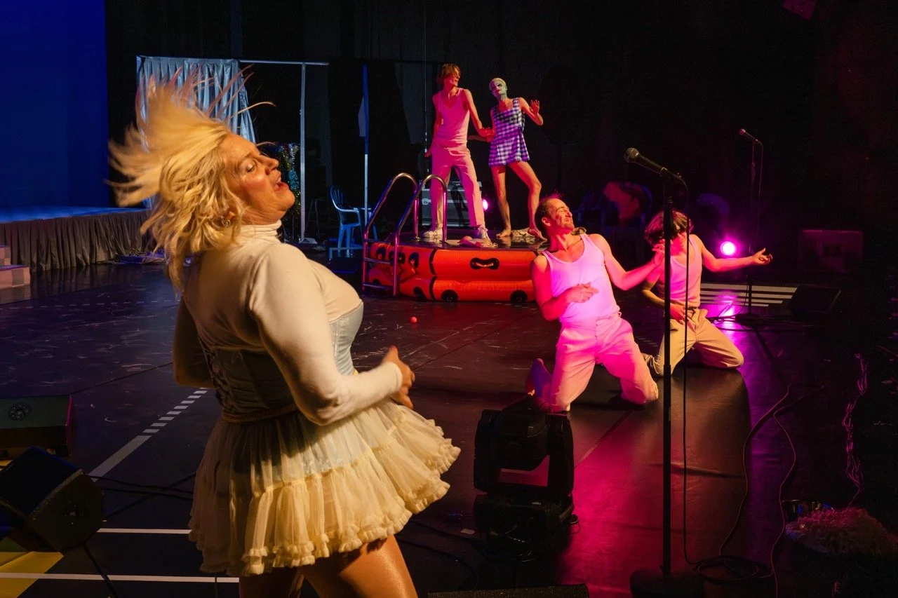 Love Doll Playing with the Big Boys in a Different Kind of Space.